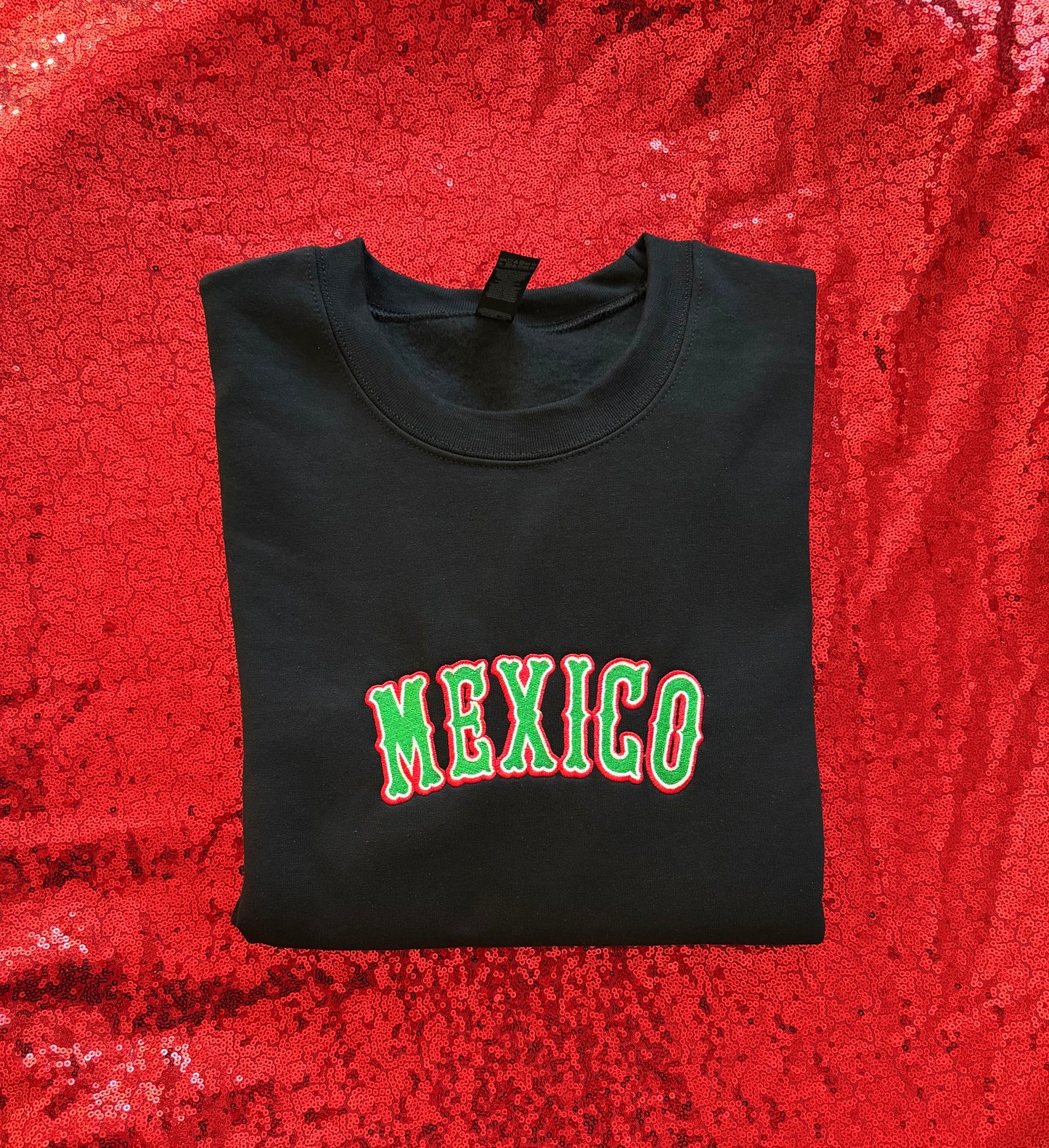 Mexico embroidered sweater