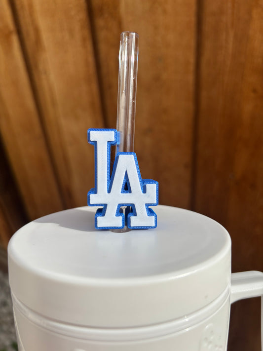 LA straw topper