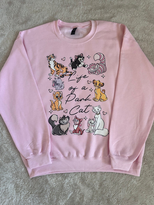 Life of a park cat crewneck