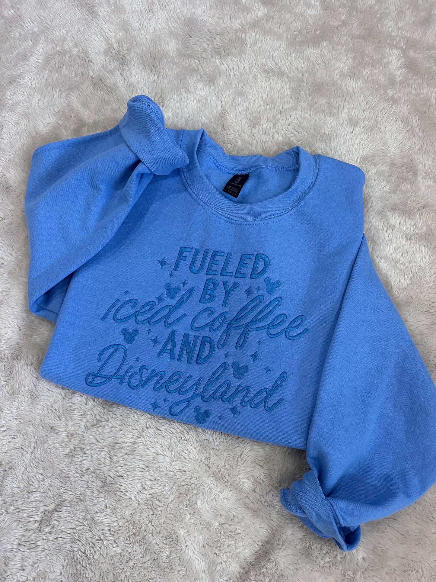 Embroidered Fueled by Crewneck