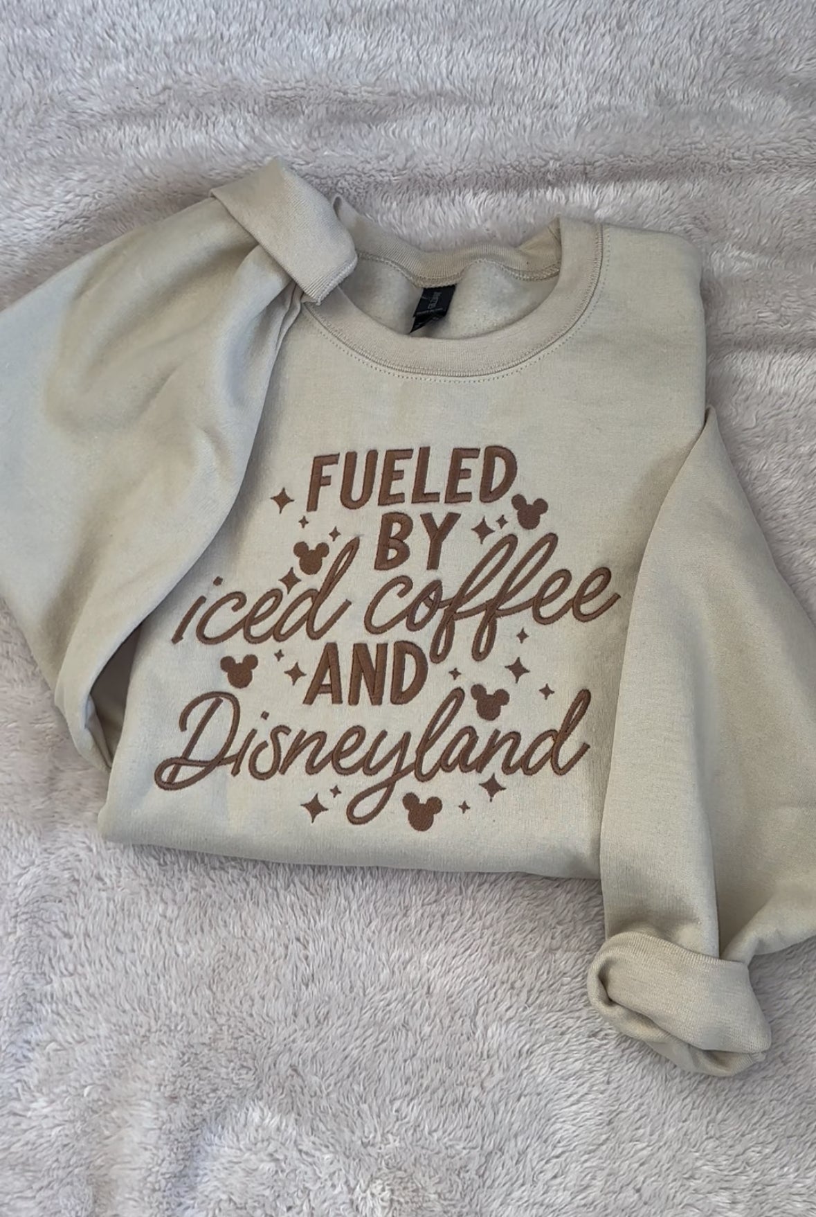 Embroidered Fueled by Crewneck
