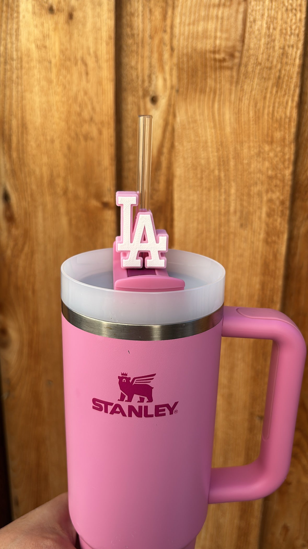 LA straw topper