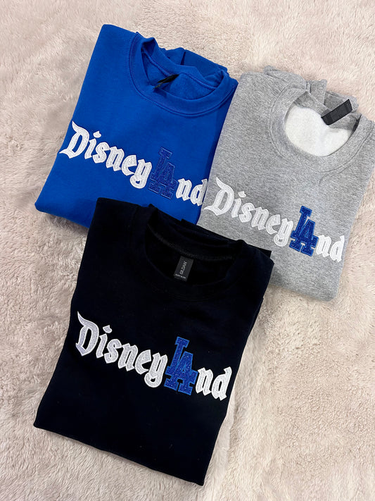 Mash-Up Embroidered Crewneck